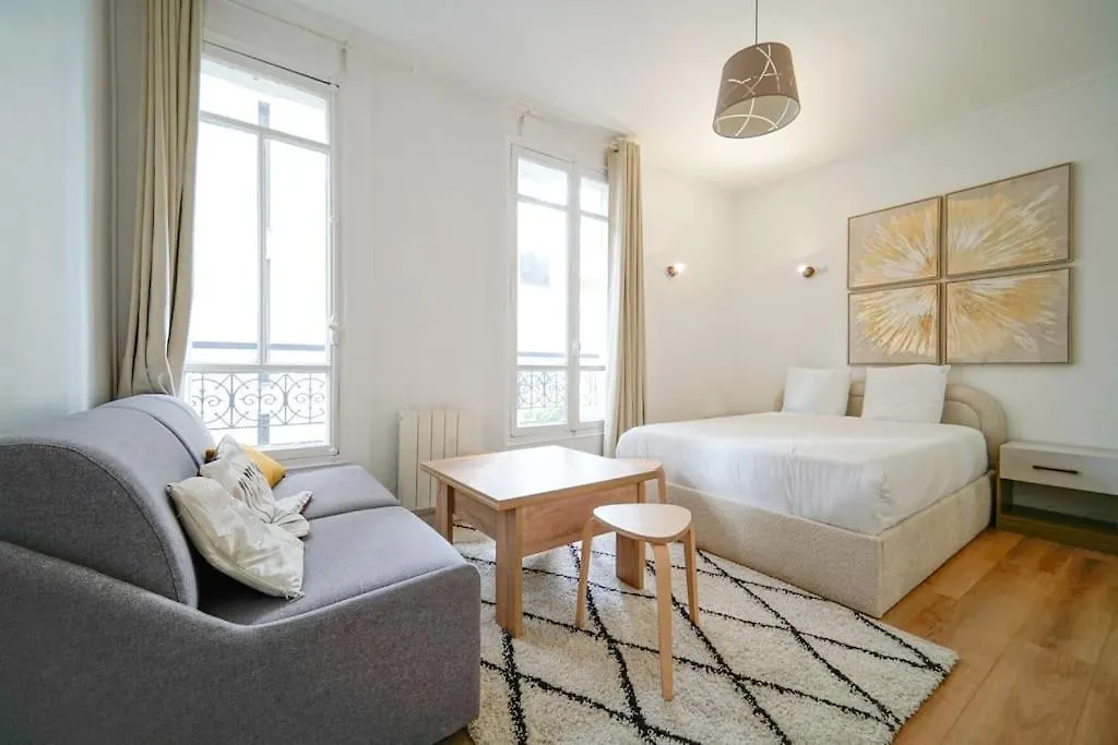 Studio Buttes-Chaumont - Hautpoul - V Apartment Paris 0*,